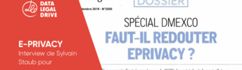Sylvain Staub interviewé par Stratégies sur le thème de l'e-privacy
