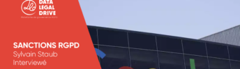 Sylvain Staub Interviewé sur les sanctions infligées dans le monde pour manquement au RPGD